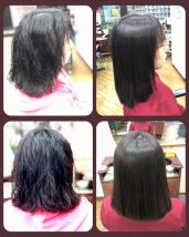 ACC（カチオンコンプレックス）でツヤ＆形状記憶。しなやかではあるが、落ち着いたサクッとした質感