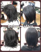 白髪染めやハイトーンで傷んだ髪に。宇都宮市の美容室が教える大人のクセ毛改善