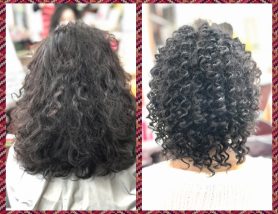 「その髪型、もう飽きてない?」 いつものパーマに“ひとねじり”加えるだけで、 一気に印象が変わる