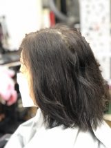 繰り返す白髪染めで傷んだ髪 ・以前の縮毛矯正で失敗された方 {酸性縮毛矯正}