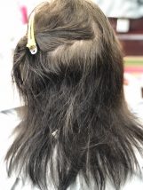 白髪染めを始めた髪は、若い頃の髪と同じではありません。 【宇都宮酸性縮毛矯正】