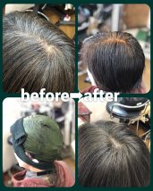 白髪は染めたい でも✔しみる ✔髪が細くなった ✔ボリュームが出ない,お悩みありませんか？