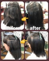 うねり・広がり・まとまらない… 酸性縮毛矯正なら 髪にやさしく、自然なツヤとまとまりが 続きます