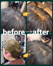 天然100％ヘナ → 植物のみ（余計なもの一切なし） ・頭皮にやさしい ・ハリ・コシ・ツヤが出る